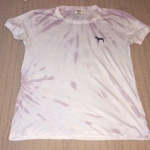 Cute the dye pink T-shirt